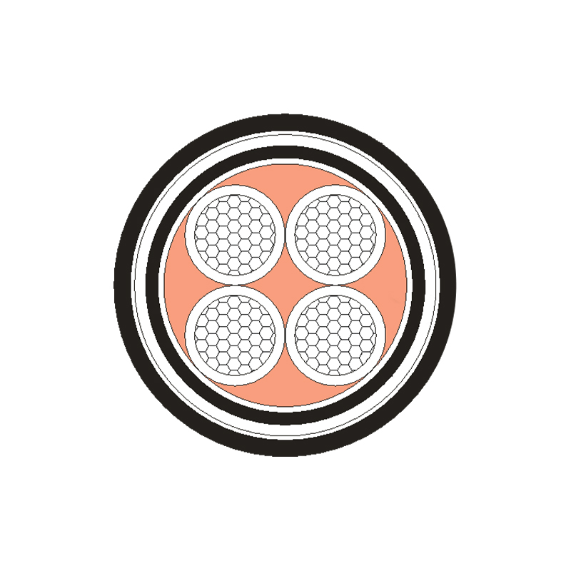 Kabel Kuasa Bertebat XLPE/PVC untuk Voltan Ternilai 0.6/1kV