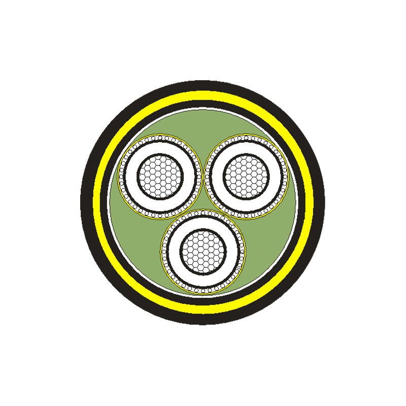 Kabel Kuasa Bertebat XLPE Untuk Voltan Ternilai 3.6/6kV -26/35kV