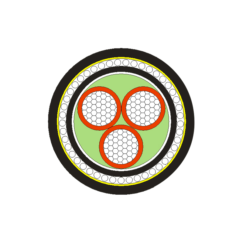 Kabel Kuasa Bertebat XLPE/PVC untuk Voltan Ternilai 0.6/1kV