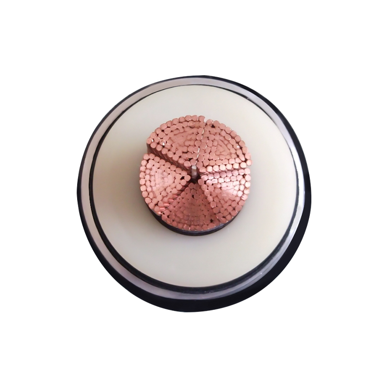 Kabel Penebat XLPE Sarung Aluminium Beralun Untuk Voltan Terkadar 38/66kV